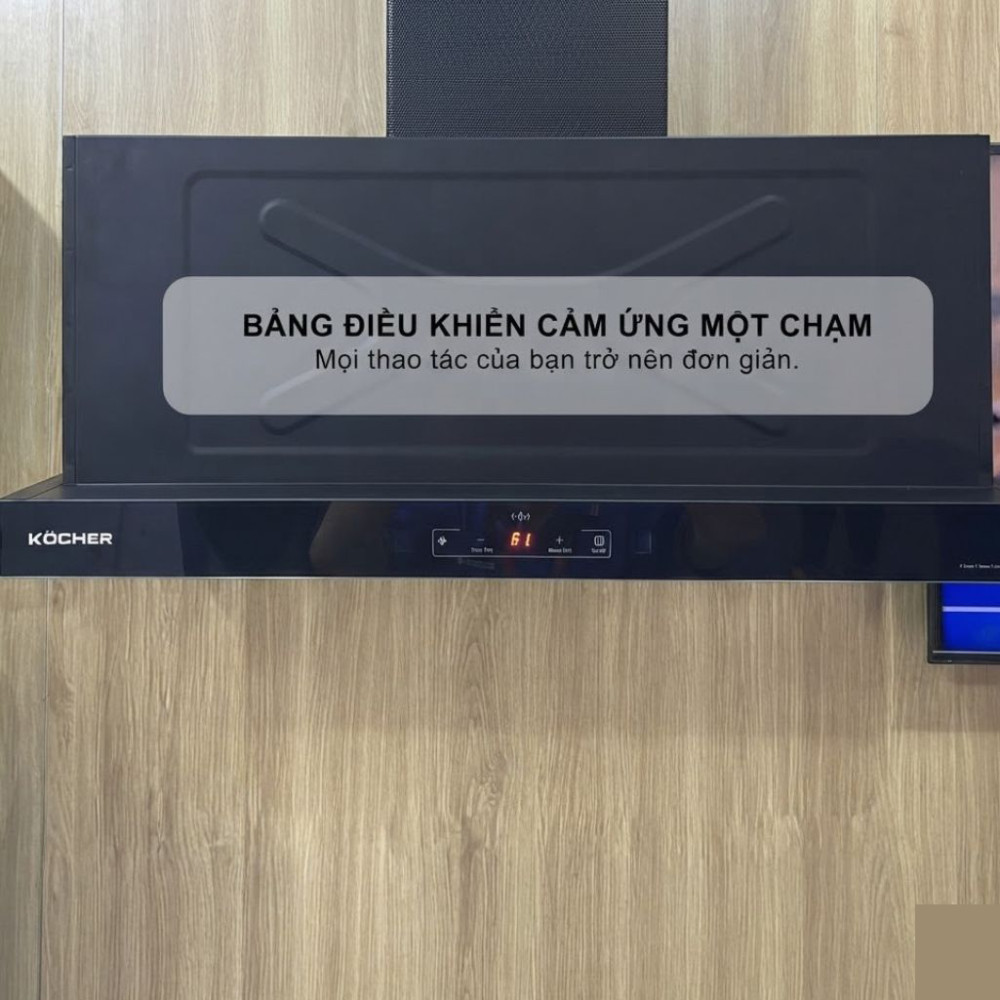Máy hút mùi âm tủ Kocher Turbo X-668T/D - Hàng chính hãng