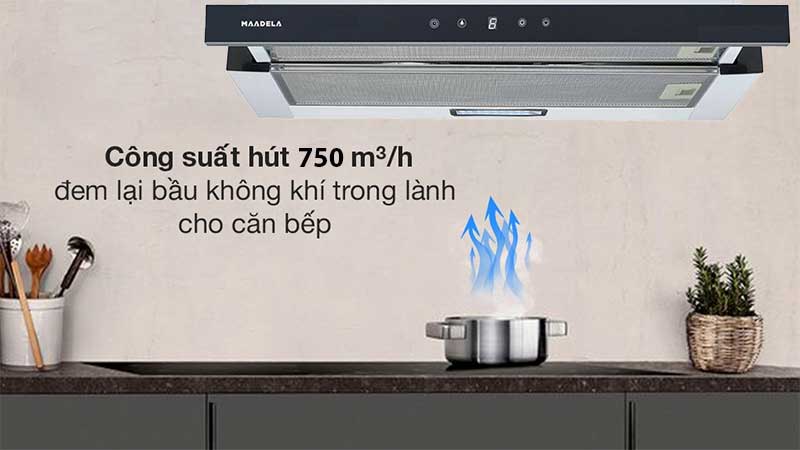 Máy hút mùi âm tủ Maadela MH-70TC  - Hàng chính hãng