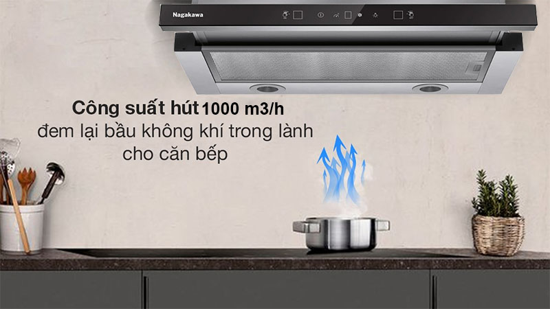 Máy hút mùi âm tủ Nagakawa NKKH01M70 - Hàng chính hãng