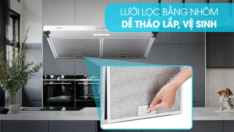 Máy hút mùi âm tủ Teka CH 1070BG - Hàng chính hãng