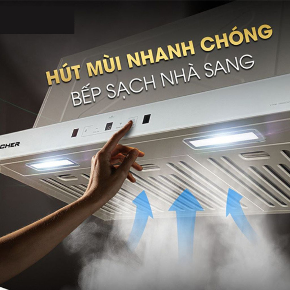 Máy hút mùi âm tủ Turbo X-350N - Hàng chính hãng