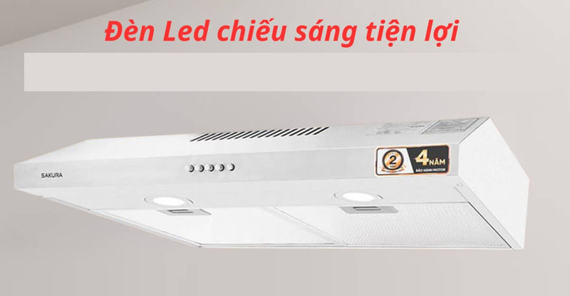 Máy hút mùi Sakura SR-3030S - Hàng chính hãng