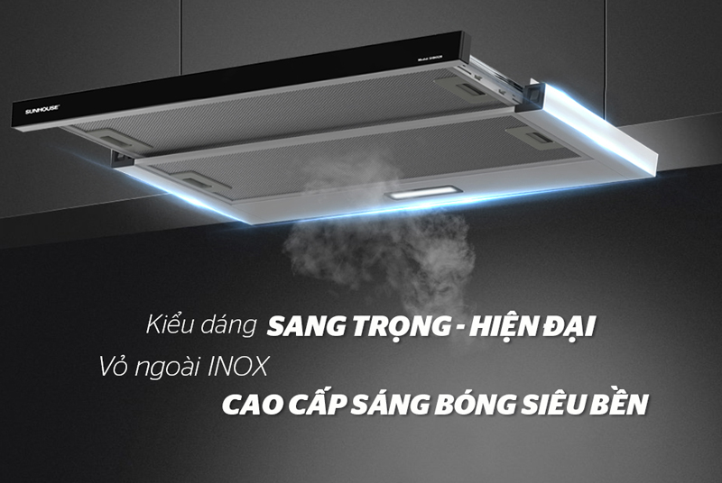 Máy hút mùi âm tủ Sunhouse SHB6128 - Hàng chính hãng