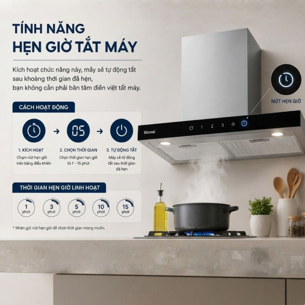Máy hút mùi áp tường Rinnai RH-C75F-SSVR - Hàng chính hãng