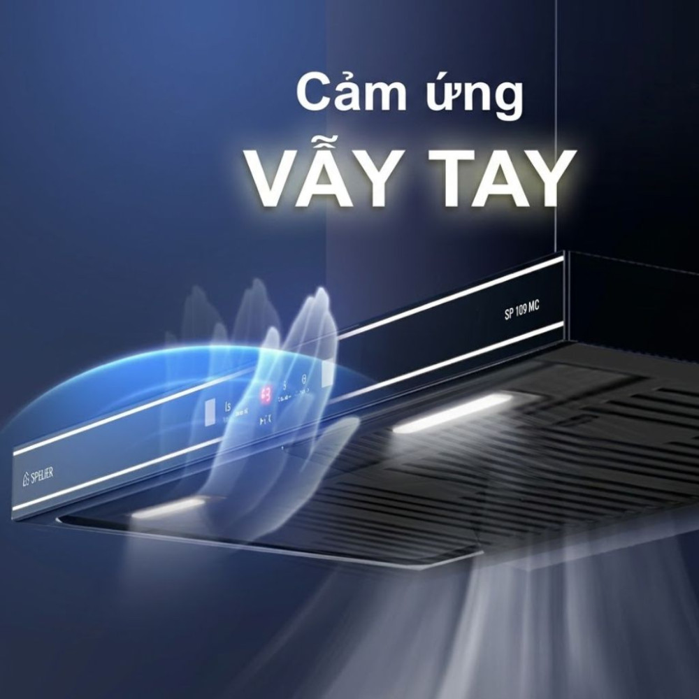 Máy hút mùi áp tường Spelier SP-109MC - Hàng chính hãng