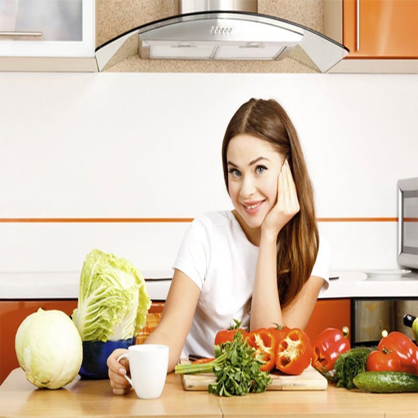 Máy hút mùi áp tường Teka DF-90 Glass - Hàng chính hãng