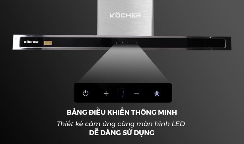 Máy hút mùi chữ T Kocher K-225D - Hàng chính hãng