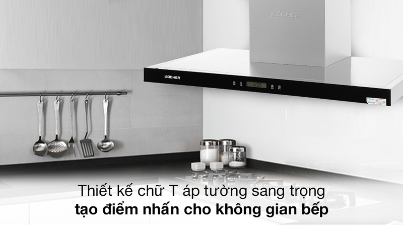 Máy hút mùi chữ T Kocher K-225D - Hàng chính hãng