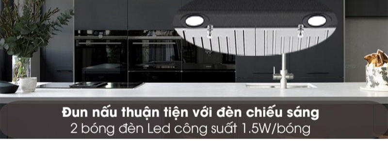 Máy hút mùi Binova BI-2022GM - Hàng chính hãng