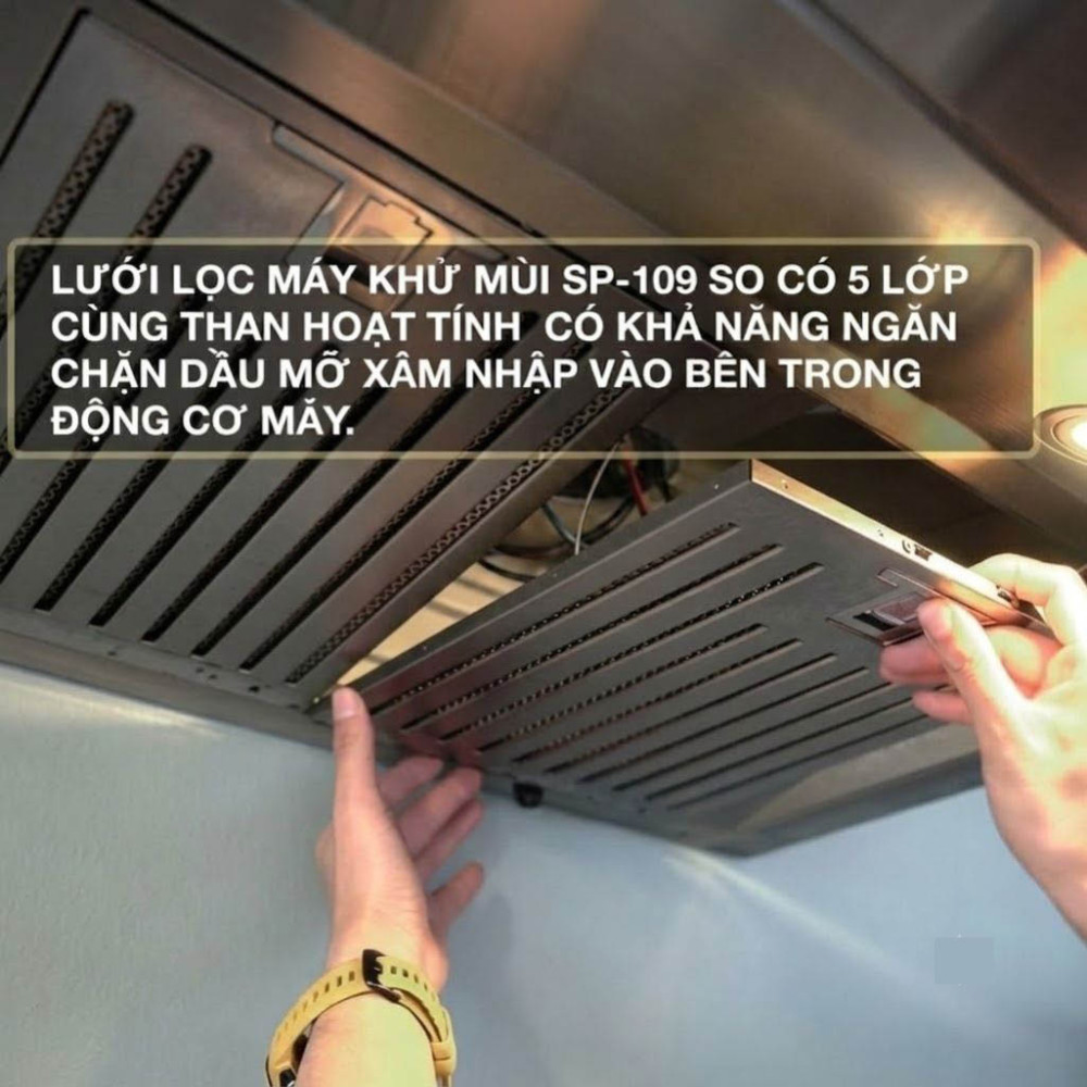 Máy hút mùi chữ T Spelier SP-109 SO - Hàng chính hãng
