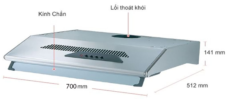 Máy hút mùi cổ điển Faber 2726-70 - Hàng chính hãng