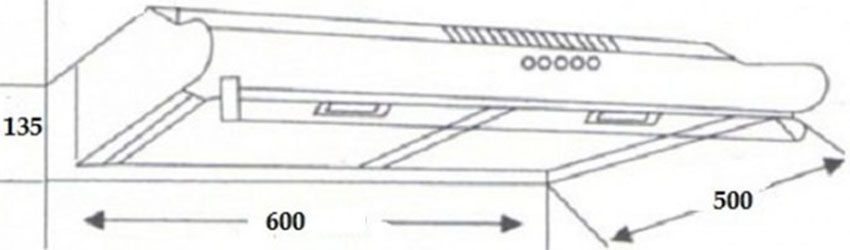 Máy hút mùi cổ điển Giovani Concord 602 - Hàng chính hãng