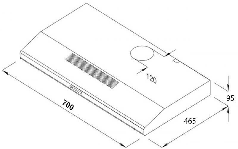 ùi cổ điển Kaff KF-SL70KB - Hàng chính hãng