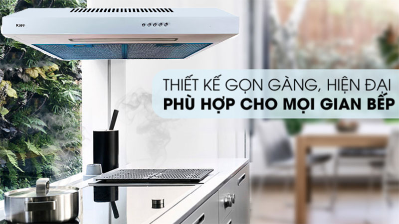 Máy hút mùi cổ điển Kaff KF-SL70KW - Hàng chính hãng