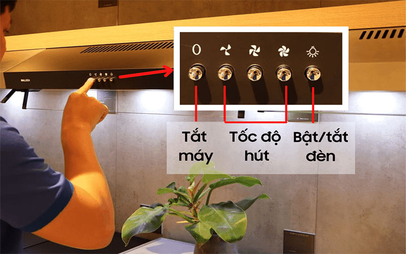 Máy hút mùi cổ điển Malloca H365.7B - Hàng chính hãng