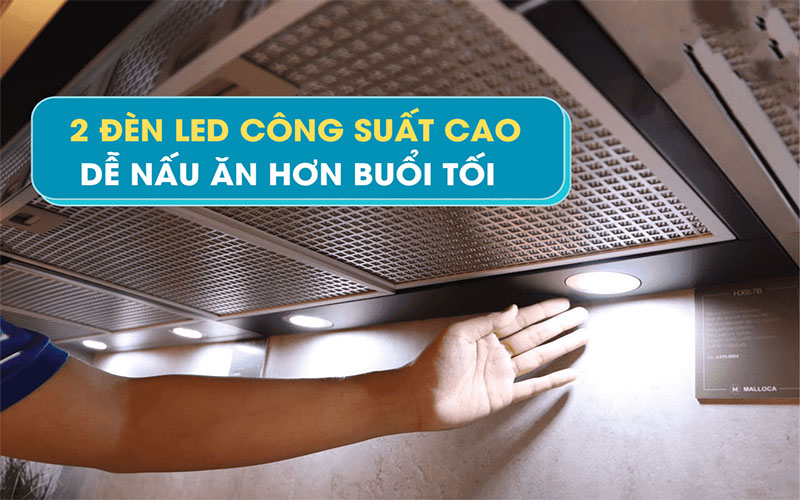 Máy hút mùi cổ điển Malloca H365.7B - Hàng chính hãng