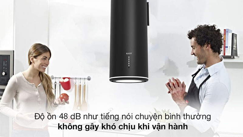 Máy hút mùi đảo Kaff KF-WL2038B - Hàng chính hãng