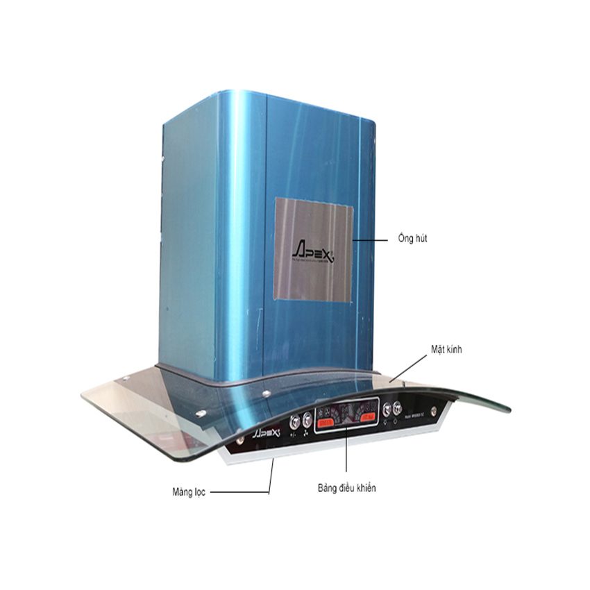 Máy hút mùi kính cong Sunhouse Apex APB6601-70C - Hàng chính hãng