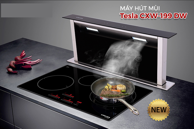Máy hút mùi Kocher Tesla CXW-199DW - Hàng chính hãng