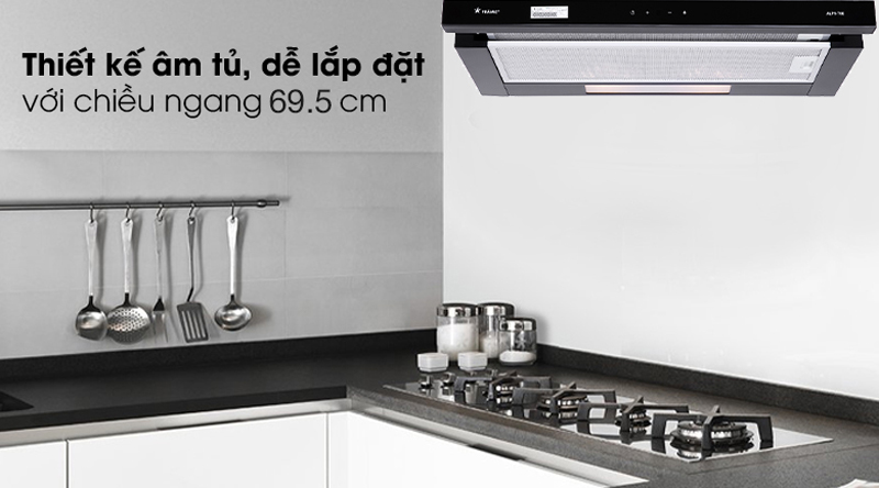 Máy hút mùi âm tủ Pramie ALP9-700 - Hàng chính hãng