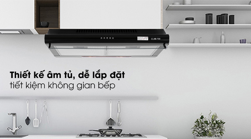Máy hút mùi cổ điển Pramie CL9B-700 - Hàng chính hãng