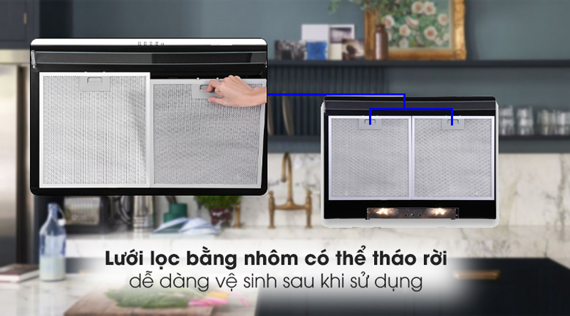 Máy hút mùi cổ điển Pramie CL9B-700 - Hàng chính hãng