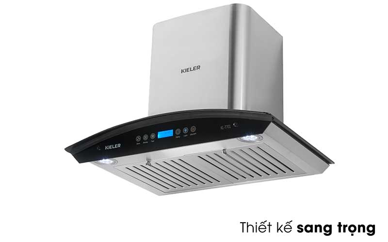 Máy hút mùi tum kính Kieler KL-T701 - Hàng chính hãng