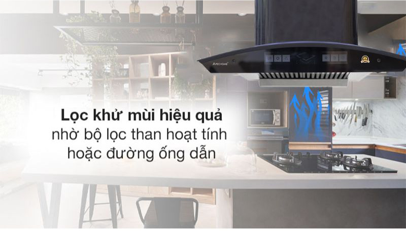 Máy hút mùi Apechome APH-HP004 - Hàng chính hãng