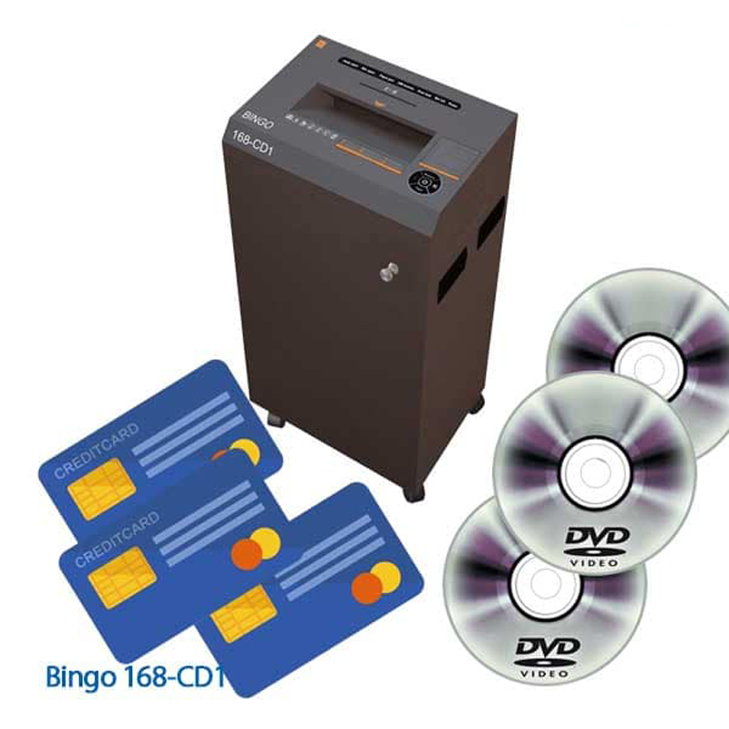 Máy hủy tài liệu Bingo 168-CD1 - Hàng chính hãng