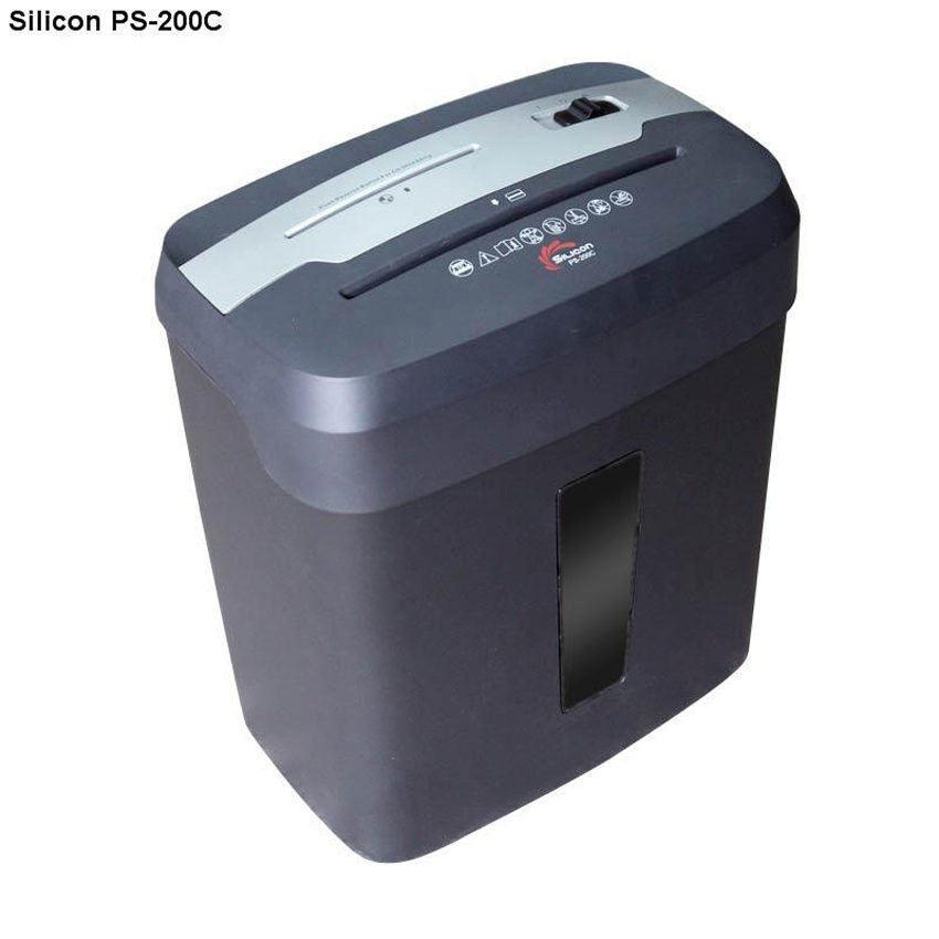 Máy hủy tài liệu Silicon PS-200C - Hàng chính hãng