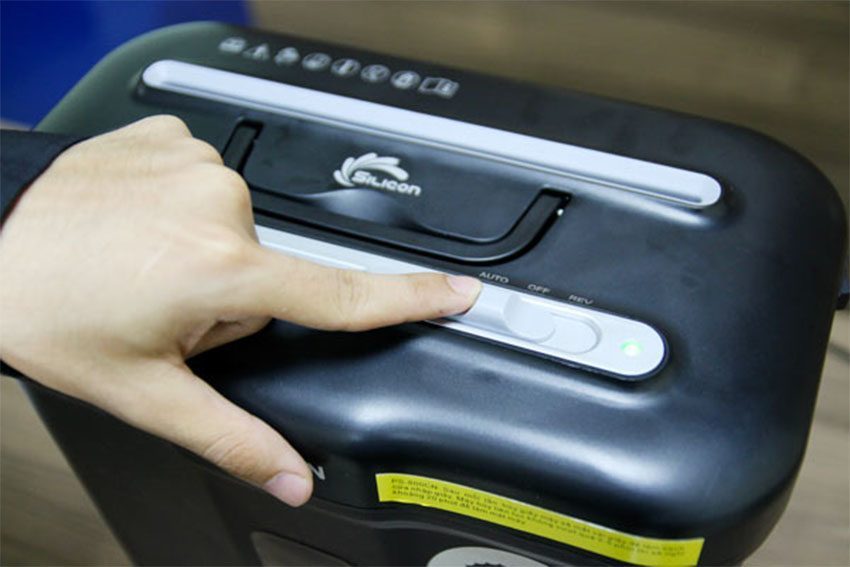 Máy huỷ tài liệu Silicon PS-800CN - Hàng chính hãng
