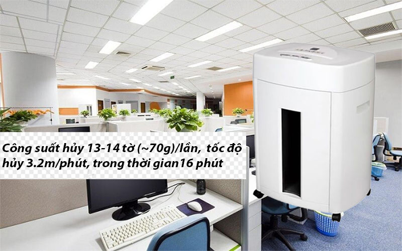 Máy hủy tài liệu Ziba PC-413CD - Hàng chính hãng