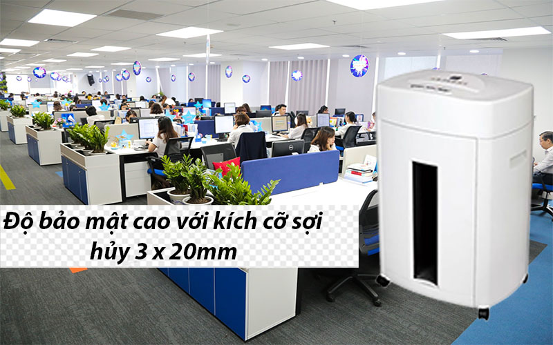 Máy hủy tài liệu Ziba PC-413CD - Hàng chính hãng