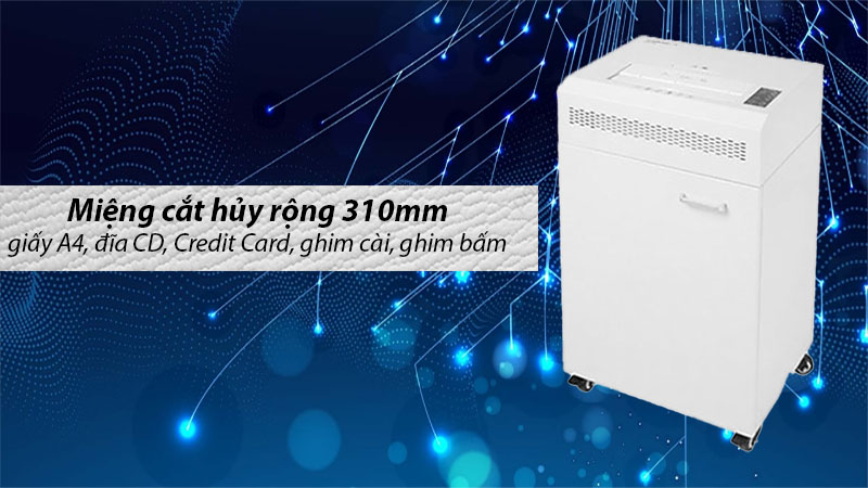 Máy hủy tài liệu Ziba PC-PRO-24 - Hàng chính hãng