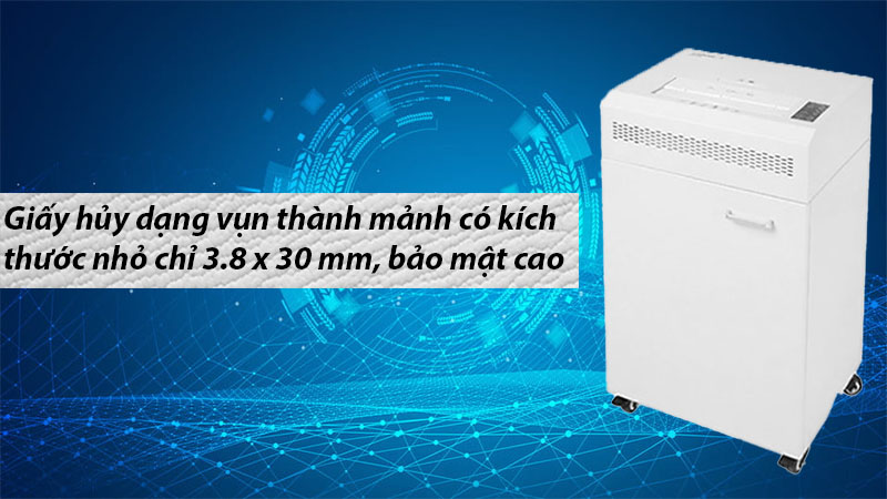 Máy hủy tài liệu Ziba PC-PRO-24 - Hàng chính hãng