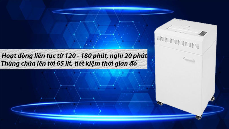 Máy hủy tài liệu Ziba PC-PRO-24 - Hàng chính hãng