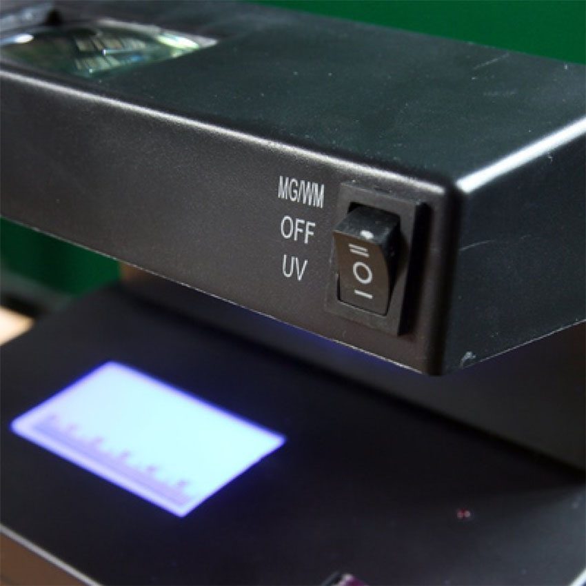 Máy kiểm tra tiền giả UV, MG Silicon MC-181 - Hàng chính hãng