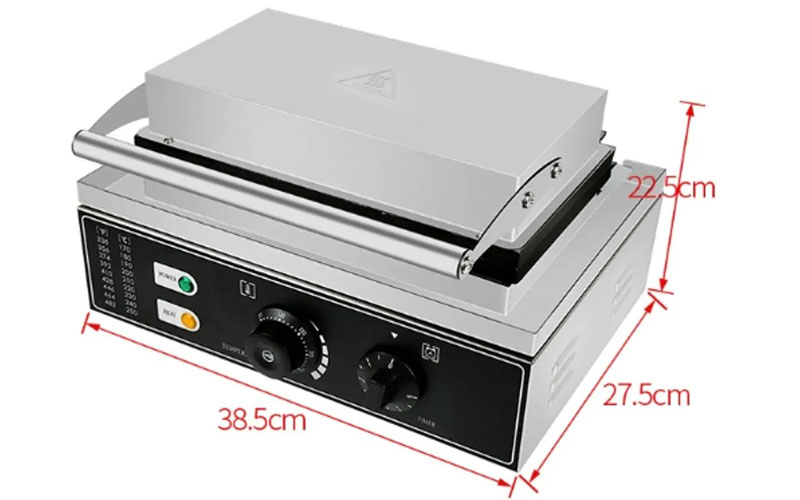 Máy làm bánh cá 6 con dùng điện loại nhỏ - Hàng chính hãng
