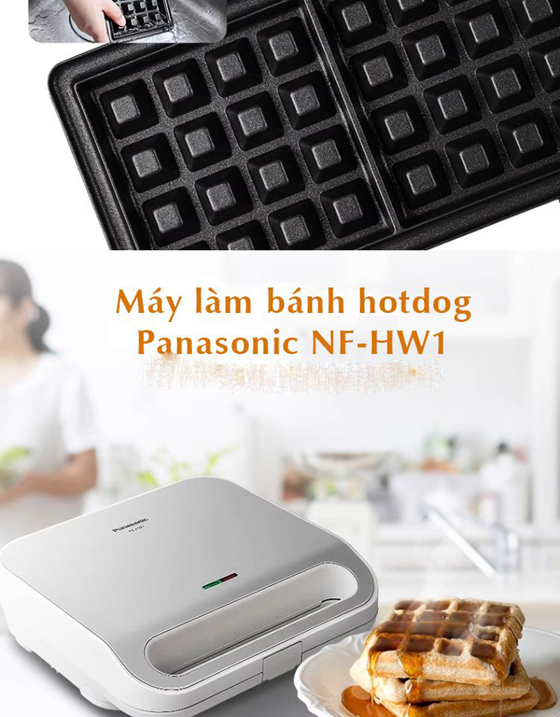 Máy làm bánh hotdog Panasonic NF-HW1 - Hàng chính hãng