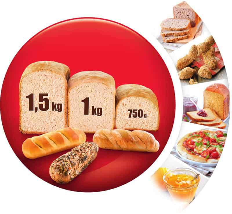 Máy làm bánh mì Moulinex OW6101 - Hàng chính hãng