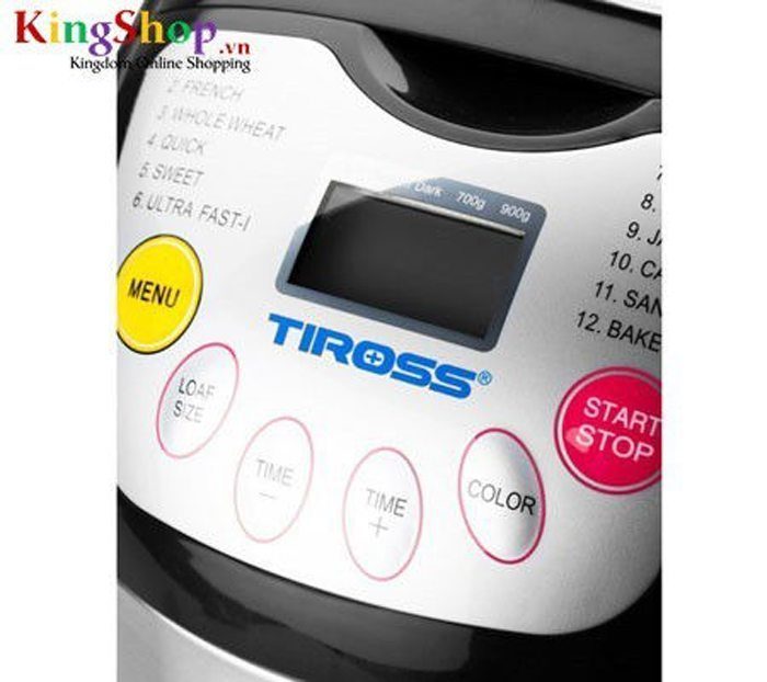 Máy làm bánh mì Tiross TS821 - Hàng chính hãng