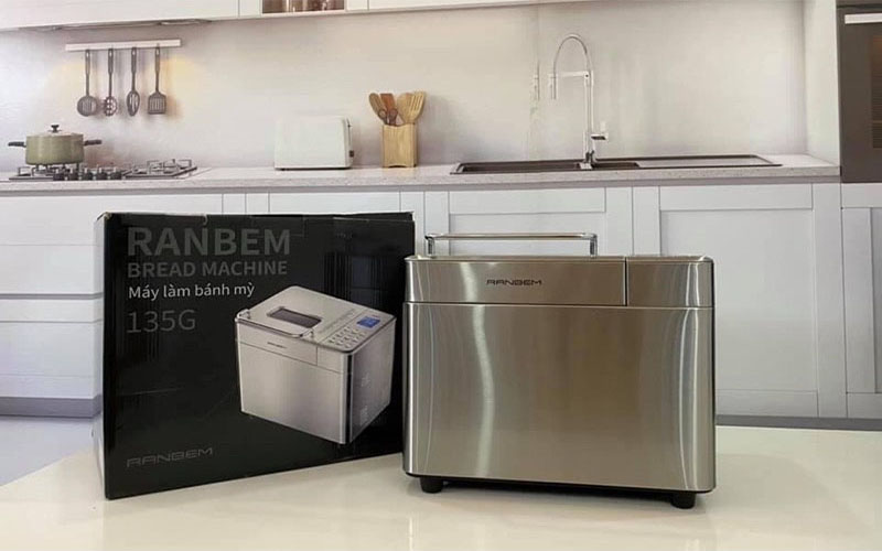 Máy làm bánh mì tự động Ranbem 135G - Hàng chính hãng
