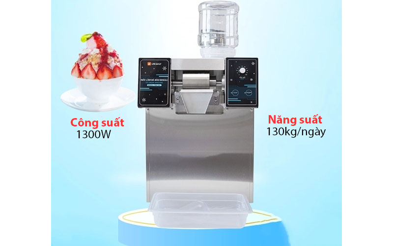 Máy làm đá bào Bingsu Unibar ISM-130 - Hàng chính hãng