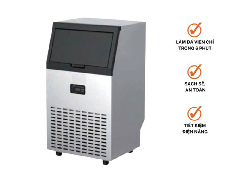 Máy làm đá kèm lọc nước UF Fujihome IM70C - Hàng chính hãng