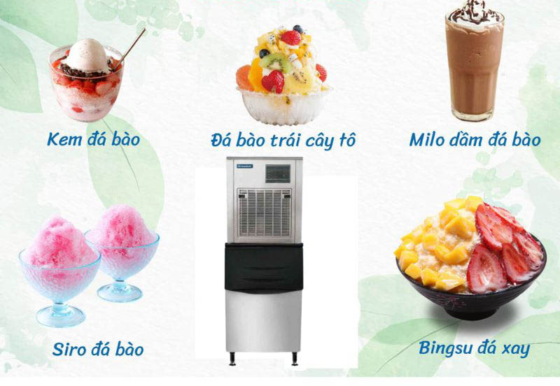 Máy làm đá tuyết Snooker SK-358F - Hàng chính hãng