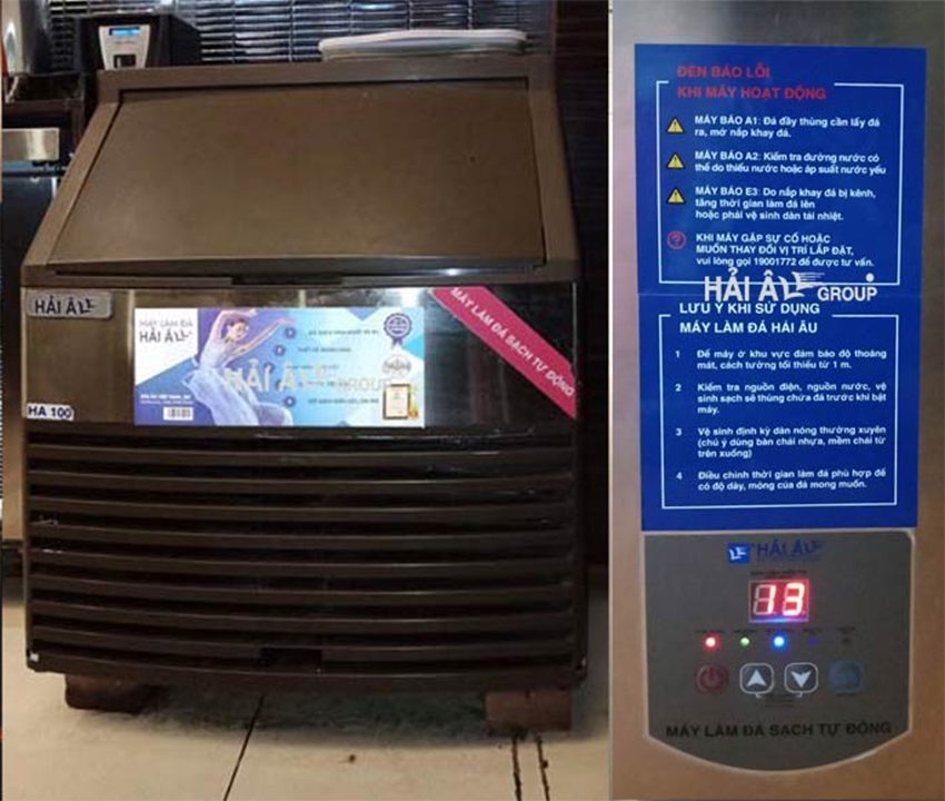 Máy làm đá viên Hải Âu HA-100  - Hàng chính hãng