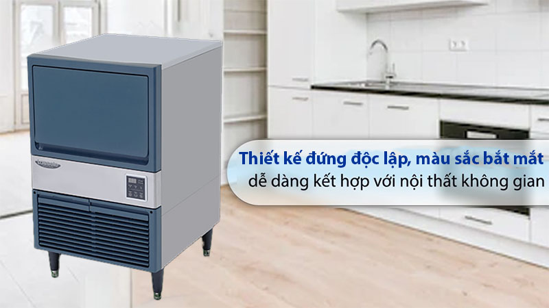 Máy làm đá viên Lassele LUI-100A - Hàng chính hãng