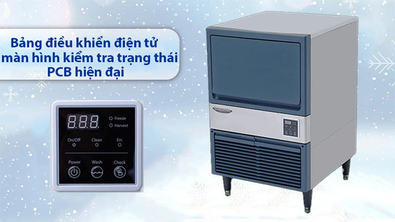 Máy làm đá viên Lassele LUI-100A - Hàng chính hãng