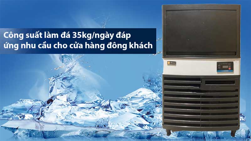 Máy làm đá viên Unibar IM-35 - Hàng chính hãng
