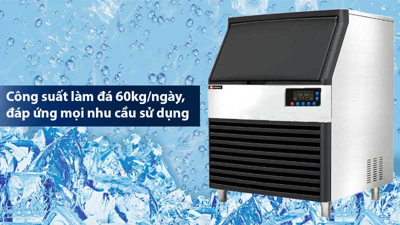 Máy làm đá viên Unibar IM-60 - Hàng chính hãng